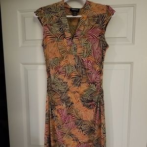 Metrostyle "Palm Leaf" Dress